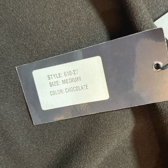 MIM'S CREAZIONI  Chocolate Leopard Sleeves Cocktail Party Dress Italy Sz M NWT - Picture 4 of 11